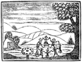 Image 21Woodcut of a fairy-circle from a 17th-century chapbook (from Chapbook)