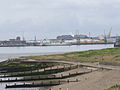 The mouth of the Medway, looking from Grain to Sheerness.