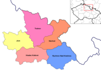Districts of Hradec Králové Region