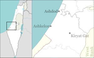 Zikim is located in Ashkelon region of Israel