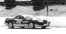 Joe Aquilante on the front stretch of Pocono Raceway 1999, to become SCCA national champ in T-1