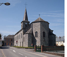 The church in Ohain