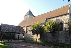 The church in Montereau-sur-le-Jard