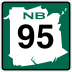 Route 95 marker