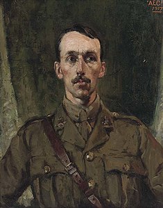 Portrait of an Officer from the Artists Rifles (1917), by Cooper.[nb 14]