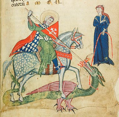 St. George and the Dragon, 1270.