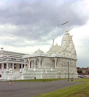 The Jain temple, Antwerp, Belgium, completed 2010