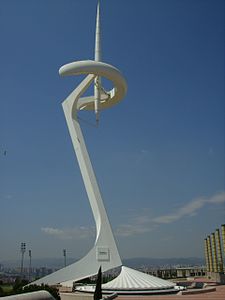 Montjuïc Communications Tower, Barcelona (1989–92)