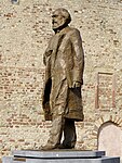 Karl-Marx-Statue auf dem Simeonstiftplatz