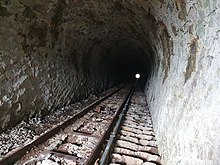 Stillgelegter Tunnel der Stanserhornbahn