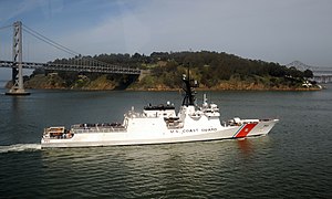 USCGC Waesche in San Francisco Bay