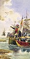 Vasco da Gamas Landung in Indien (1498) markierte den Höhepunkt der Entdeckungsfahrten.