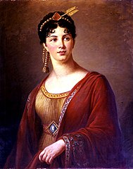 Élisabeth Vigée Le Brun, Portrait of Giuseppina Grassini.