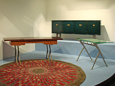 Furniture by Jules Leleu (Musée des Années 30 in Boulogne-Billancourt)