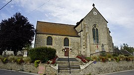 The church in Faverolles-et-Coëmy
