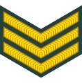 Sergeant (Swahili: Sajenti) (Tanzanian Army)