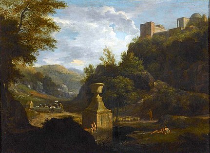 The Riccio Trail near Albano, 1659–1666, Musée d'Arts de Nantes, Nantes