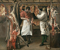 The Butcher's Shop, 1580, Kimbell Art Museum
