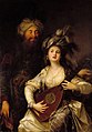 Hürrem and Süleyman the Magnificent by the German baroque painter Anton Hickel, (1780)