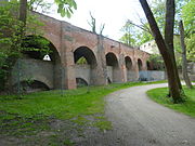 Brücke und Aquädukt vor der Rotetorbastion
