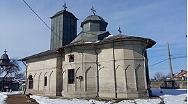Saint Nicholas church in Poenari village
