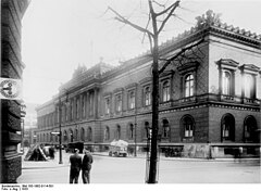 Ansicht der Reichsbank in der Jägerstraße, 1933