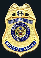 DSS special agent badge