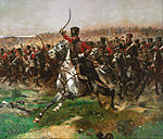 The French 4th Hussars at the Battle of Friedland, by Edouard Detaille, 1891.