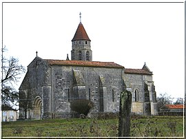 The church in Chermignac