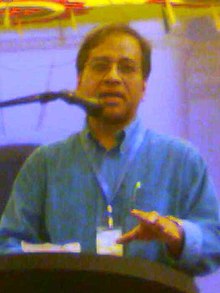 Fakrul Alam at Bangla Academy, Dhaka (2013)