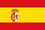 Naval ensign and national flag of Spain (1785–1873 and 1875–1931).