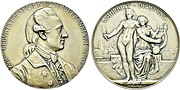 Medaille zu Goethes 150. Geburtstag