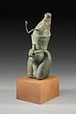 Head of Horus statue, 664–30 BCE, Late Period–Ptolemaic Period
