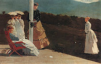 The Croquet Match, c. 1869[59]
