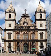 Church and Convent of São Francisco, Salvador, built between 1686 and 1752.