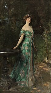 Portrait of Millicent Leveson-Gower, Duchess of Sutherland, John Singer Sargent