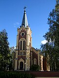 The Gothic Revival church in Kärkölä