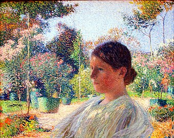 Dans le jardin (In the garden), c. 1900, Palais des Beaux-Arts de Lille