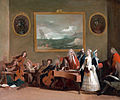 Marco Ricci: Rehearsal of an opera (London ~ 1709)
