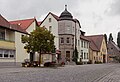Marktbergel, Blick auf die Strasse: die Würzburger Strasse
