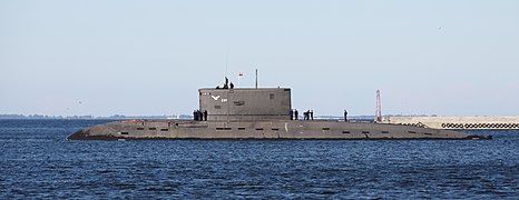 The Polish Kilo-class submarine ORP Orzeł, 26 June 2011