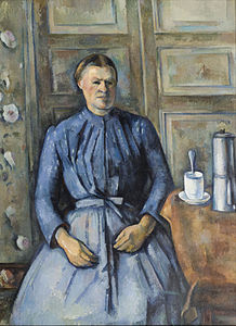 Woman with a Coffeepot Oil on canvas c. 1895 Musée d'Orsay[155]