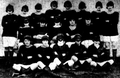 Richmond Tigresses football team in 1923, many wore masks to avoid being publicly shamed