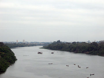 Cuiabá River, in Cuiabá, Mato Grosso
