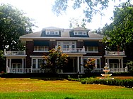 Robinson Place in Shreveport, former home of physician and developer George W. Robinson; later the residence of Douglas and Lucille Lee, owners of Lee Hardware Company