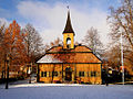 Sigtuna old town hall in early winter