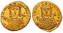 Solidus, byzantinische Goldmünze, Kaiserin Irene von Athen
