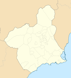 Zarzalico is located in Murcia