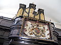 Church organ and Lord Lieutenants' gilded pew (c1767)