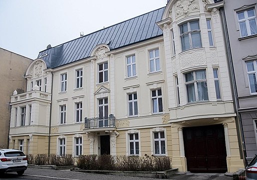 View of the elevation from the street